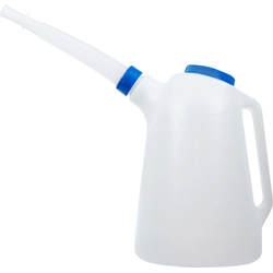 BGS Füllkanne mit flexiblem Ausgussstutzen und Deckel | 8 l
