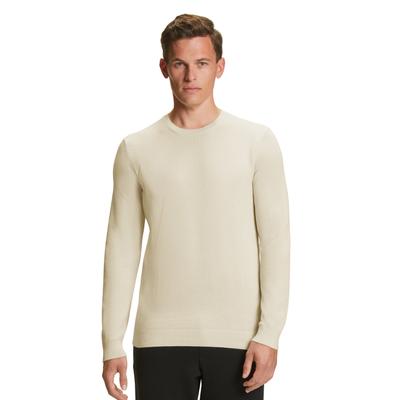 Strickpullover FALKE "FALKE Pullover", Herren, Gr. XL, ivory (2062), Pullover Strickpullover