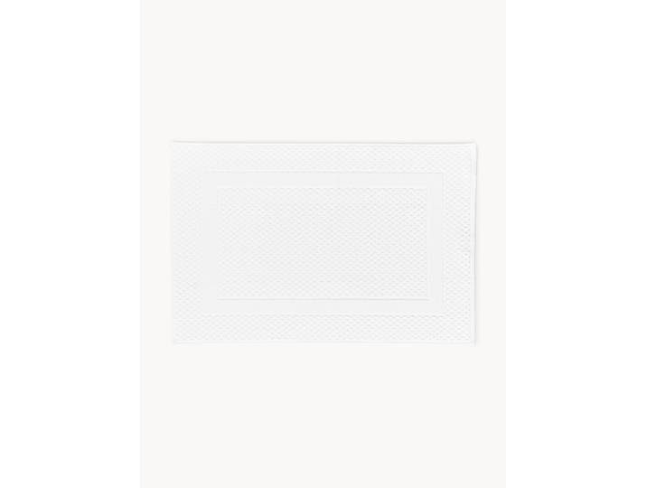 Tapis de bain motif nid d'abeille Katharina, antidérapant