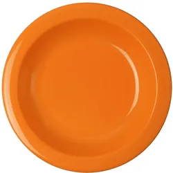WACA 1945 Teller tief Kunststoffteller 500 ml ∅ 216 mm orange