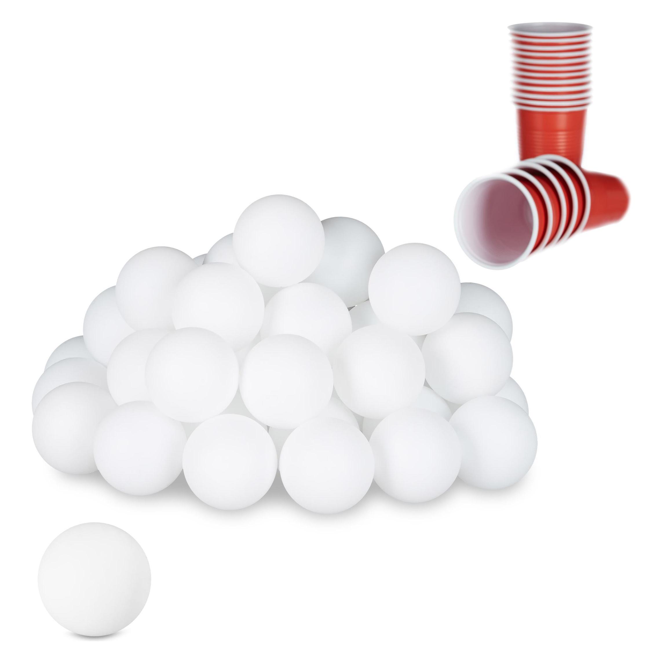 Relaxdays Beer Pong (48 Stk.) (10021524)