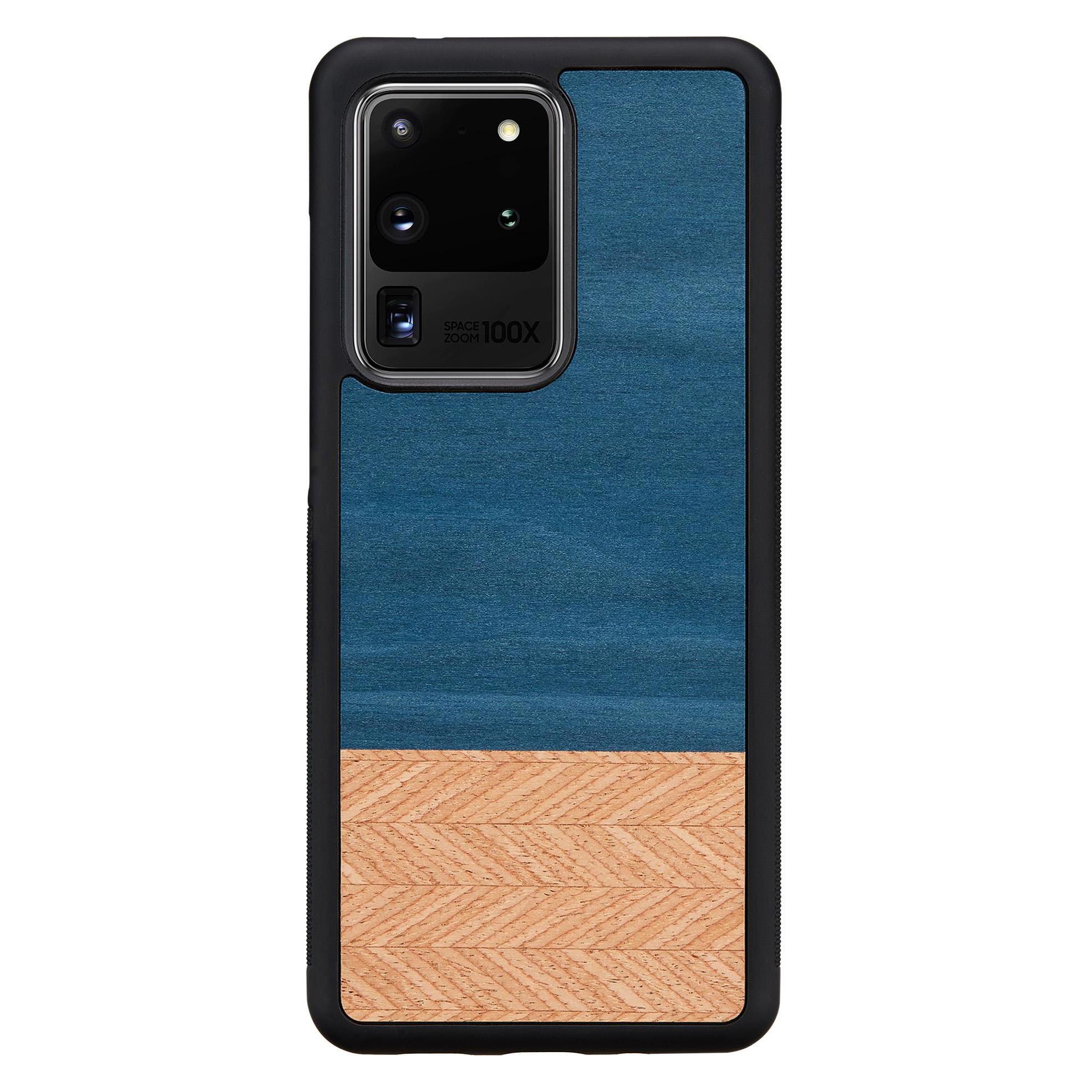 Man.Wand &WOOD case for Galaxy S20 Ultra denim juodas (Samsung Galaxy S20 Ultra) (1000001213)