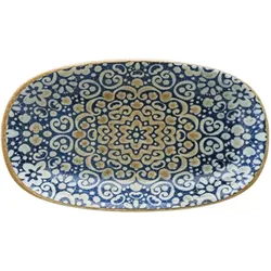 12 x Bonna Alhambra Gourmet Platte oval 24x14cm