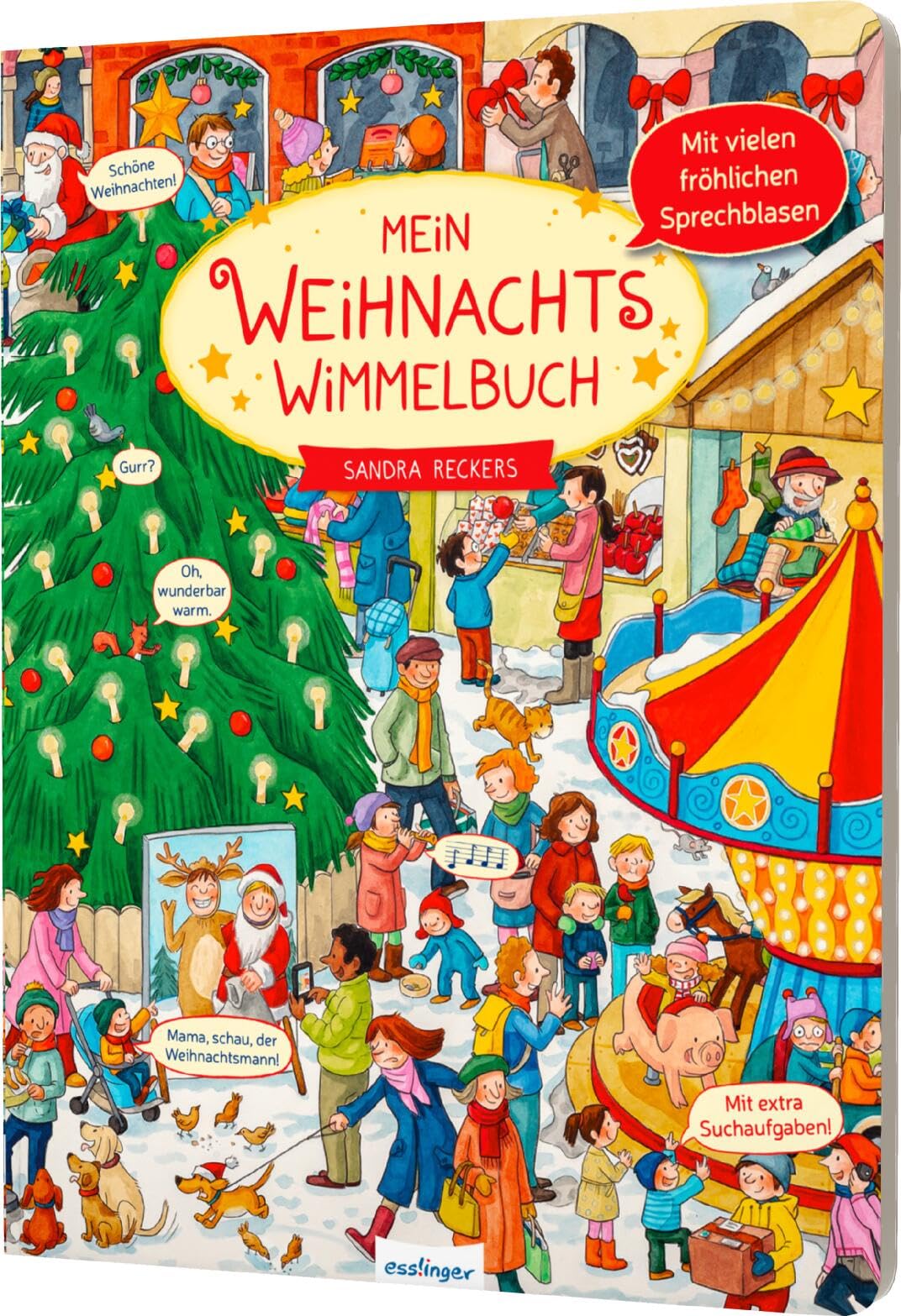Mein Weihnachts-Wimmelbuch: Mit fröhlichen Geschichten in Sprechblasen - Preis vom 15.10.2026 23:06:25 h