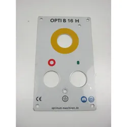 Optimum Schalterplatte B 16 H