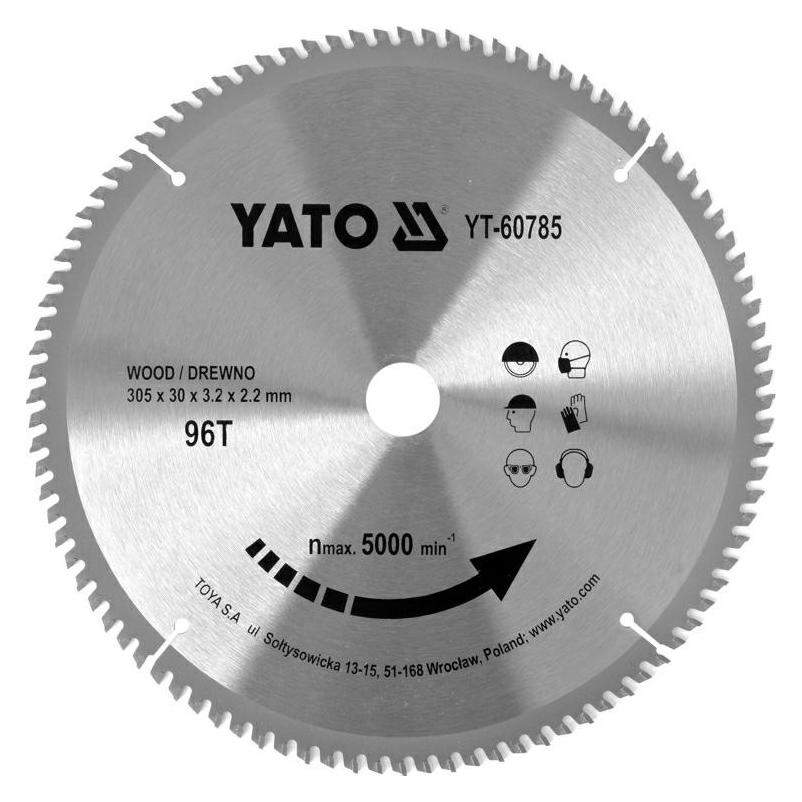 Yato PIŁA TARCZ.WID. 305*96*30 60785 (YT-60785)