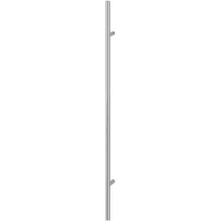 Hoppe, Türgriff + Türgarnitur, Stogriff E5011 gerade Sttze L 1400 mm Lochabstand 1000 mm edelstahl (Türgriff)