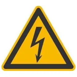 KS TOOLS Warnschild elektrische Spannung Aluminium 200mm 11.0192