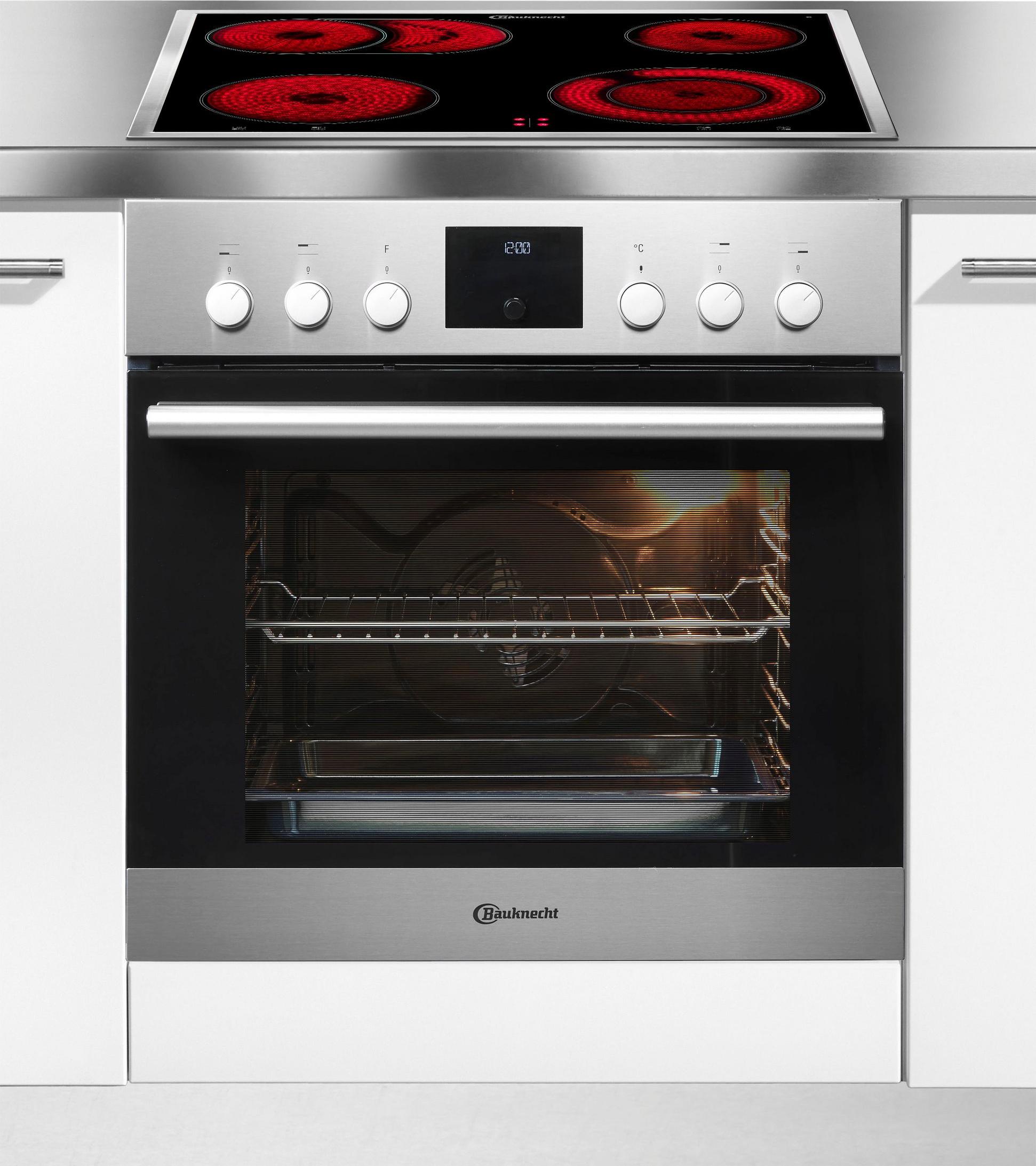 Bauknecht HIR4 EP8V PT, Medium, Elektrischer Ofen, 65 l, 65 l, Pyrolytisch, Integriert