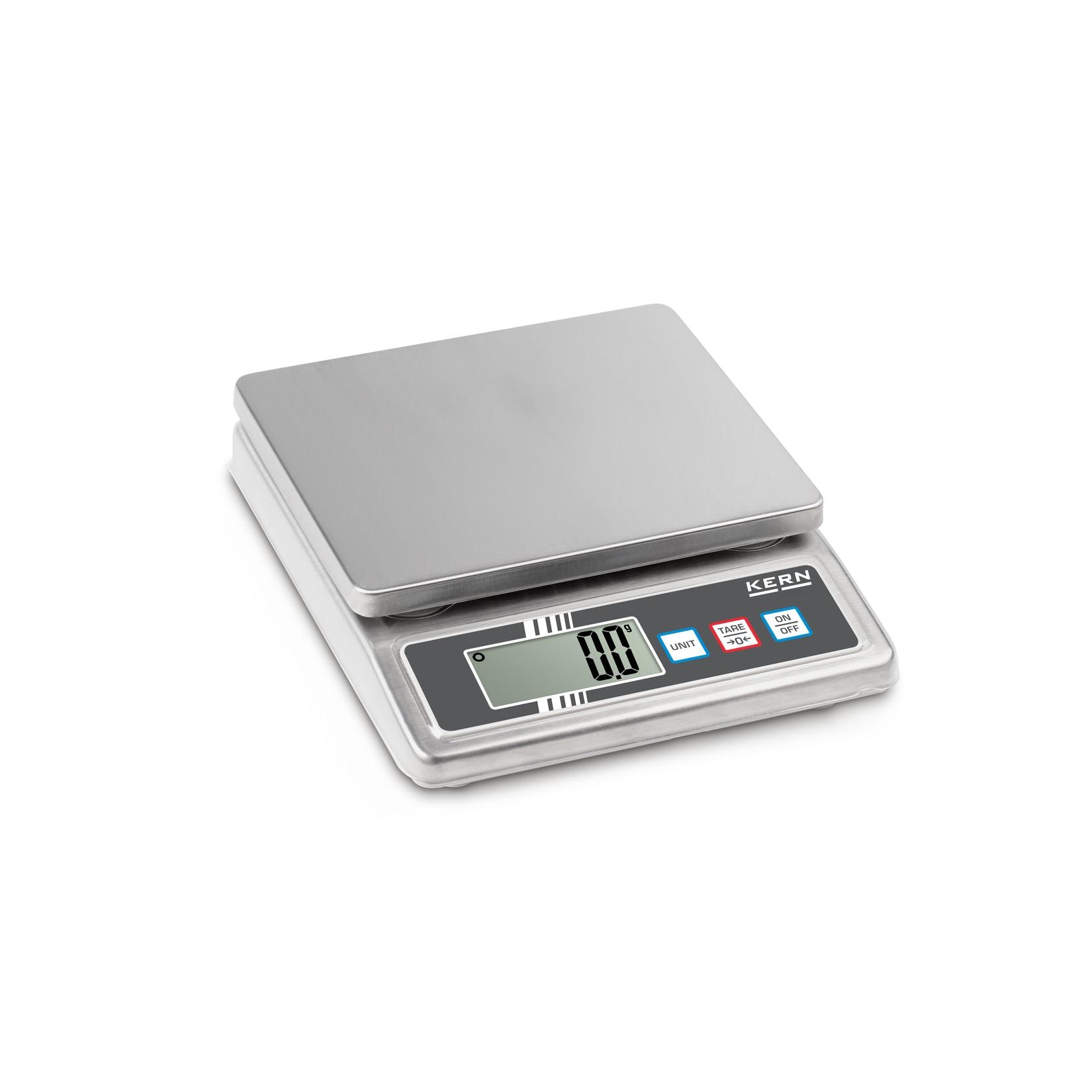Kern & Sohn Tischwaage FOB 5K-3NS Wägebereich: 5 kg, Ablesbarkeit: 1 g, rostfrei