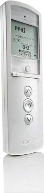 Somfy TELIS 6 CHRONIS 1805215 6-kanaals afstandsbediening met klok en LCD-display