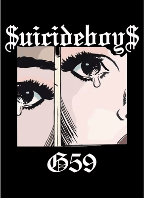 Inspire Picks Suicideboys Vintage Rap Album Poster Hip Hop Canvas Wall Art Decor 2 50x70cm Unframed