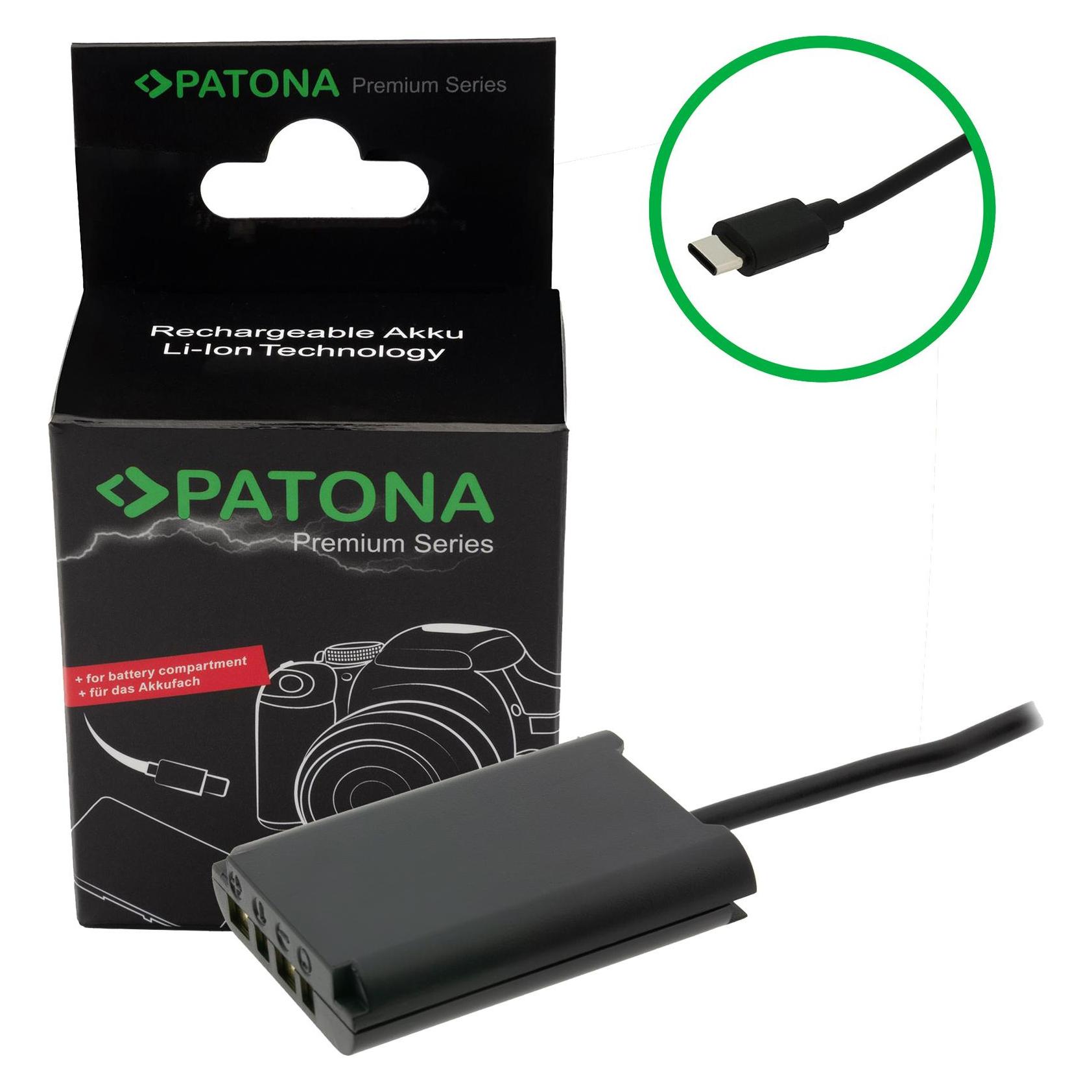 Patona USB-C Input Akku-Adapter NP-BX1 (9437)
