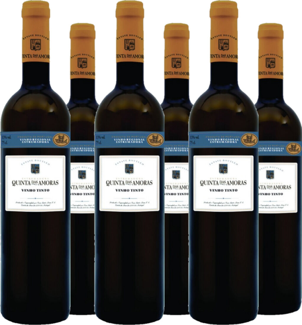 6er Vorteilspaket Quinta das Amoras Vinho Regional Lisboa 2023 Casa Santos Lima