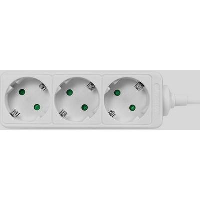LogiLink LPS205 Steckdosenleiste Weiß Schutzkontakt 1St.