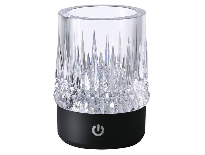 Lampe LED rechargeable LAX et verre - IP44