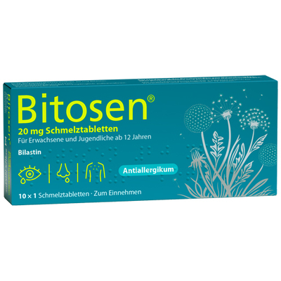 BERLIN-CHEMIE AG BITOSEN 20 mg Schmelztabletten 10 St 18890520