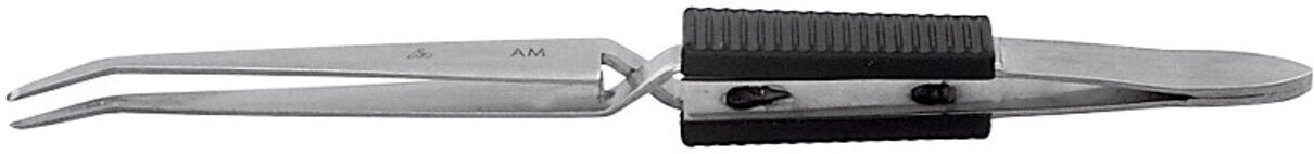 HOLEX Kreuzpinzette stumpf / abgewinkelt, 160 mm, AM (727700 AM)