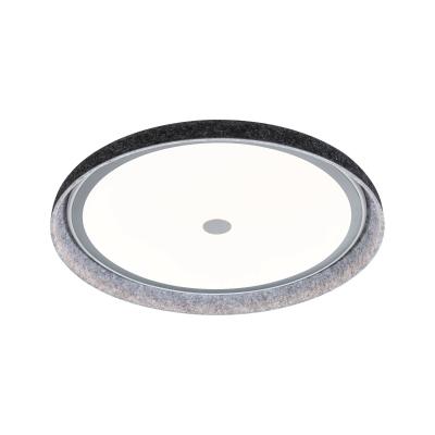 PAULMANN LED Deckenleuchte "Zarina 3-Step-Dimmbar 2700K 3400lm 34W Anthrazit", grau (anthrazit), 1, Ø 45cm H: 7cm, 1 Stk., Leuchten, 3-Stufen-Dimmbar, LED Deckenleuchte
