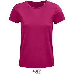 SOLS Damen Bio T-Shirt 03581 fuchsia S