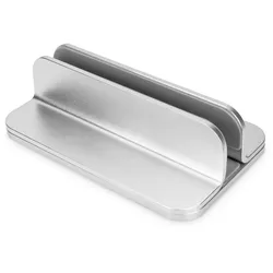 DIGITUS Vertikaler Notebook-Ständer, Aluminium silber