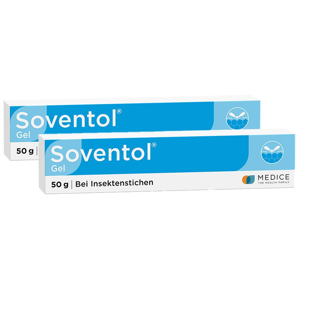 Soventol Doppelpack 2x50 g Gel