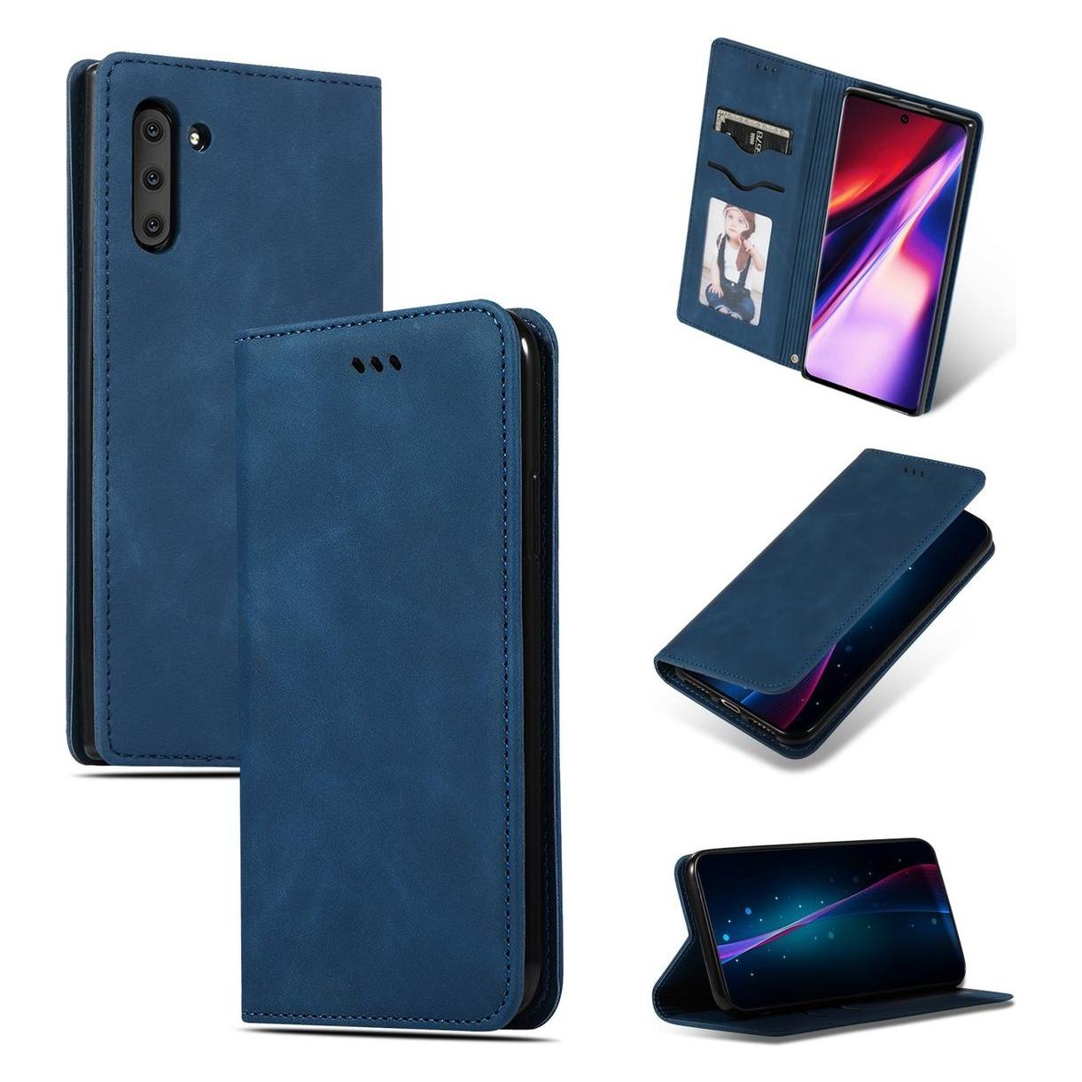 Reach Handyhülle im Business-Stil für Xiaomi Redmi 11A/12C/Poco C55, dunkelblau (Xiaomi Poco C55, Xiaomi Redmi 11A, Xiaomi Redmi 12C) (46366558)