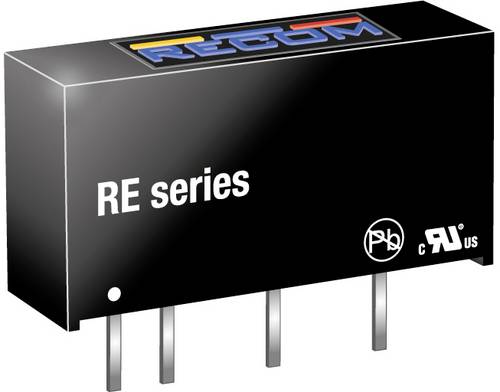 RECOM RE-1212S DC/DC-Wandler, Print 12 83mA 1W Anzahl Ausgänge: 1 x Inhalt 1St.