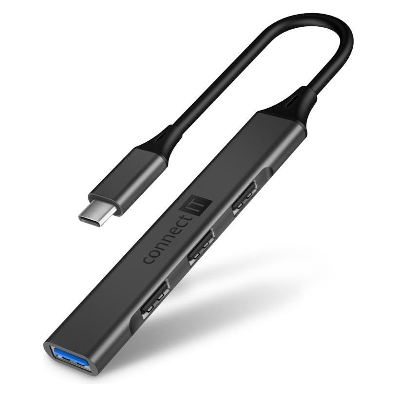 Connect IT Quattro Premium (USB-C, 4 Ports) (CHU-5050-AN)