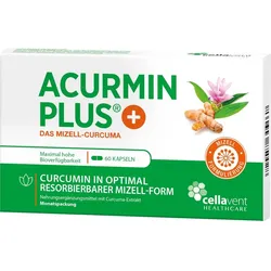 Acurminplus - das Mizell-Curcuma. Weichkapseln 60 ST