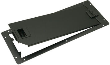 Adam Hall Rack Door 87602 Schwarz