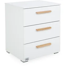 Nachtkommode SANSIBAR USEDOM (BHT 50x61x42 cm) - weiß - BHT 50x61x42 cm