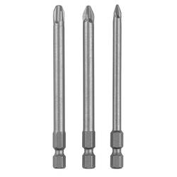 Bosch Accessories 2609255966 Kreuzschlitz-Bit Antrieb: 1/4 (6.3 mm) Abtrieb: Kreuzschlitz Phillips PH 1, PH 2, PH 3 89 mm