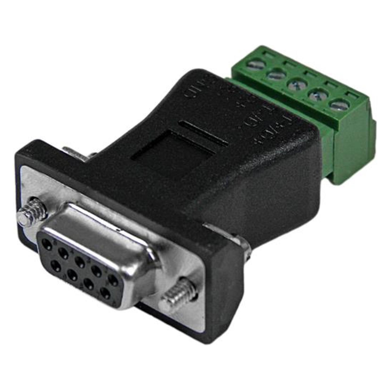 StarTech .com RS422 RS485 Seriell DB9 auf Klemmleiste (DB92422)