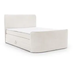 BOXSPRINGBETT Body In Stoff Paros