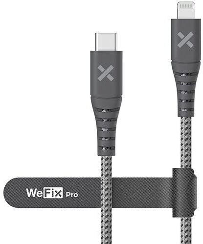 Wefix Cabo  USB-C para Lightning 1.2 m - Cinzento