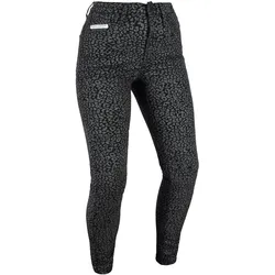 Oxford, Motorradhose, Hose Superstretch Ws Jean Leopard Kurz 38 (Damen, Kurzgrösse, 38)