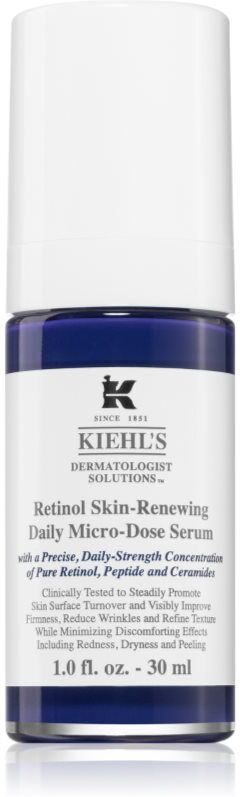 Kiehl's Dermatologist Solutions Retinol Skin-Renewing Daily Micro-Dose Serum Anti-Aging Retinol-Serum für alle Hauttypen, selbst für empfindliche Haut für Damen 30 ml