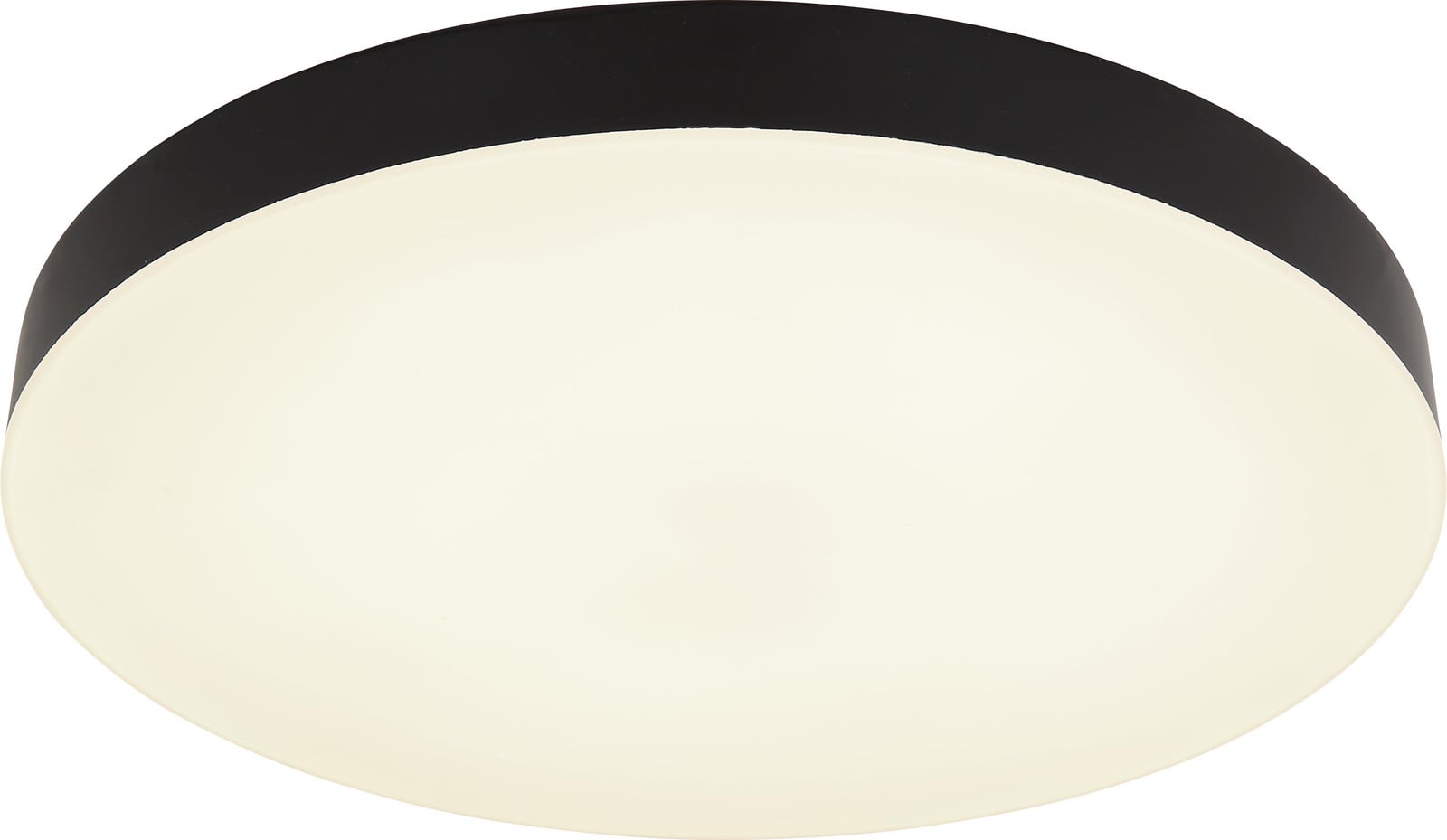 Globo Lighting Matthew LED-plafondlamp zwart design Ø 40cm
