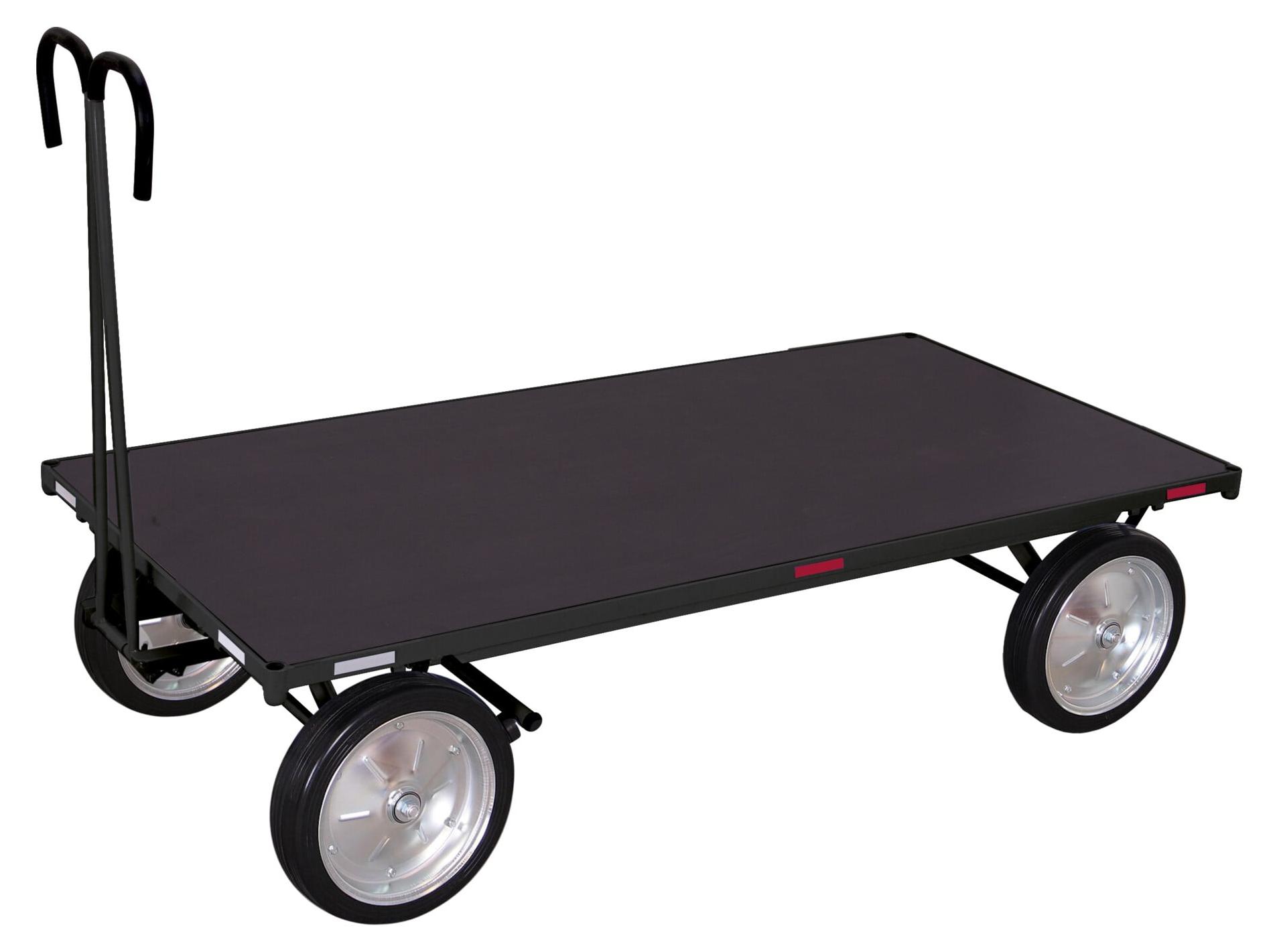 VARIOfit Handpritschenwagen ohne Bordwand RAL 7016
