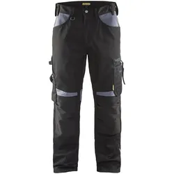 Blakläder, Arbeitshose, Bundhose Handwerk schwarz / grau (30)