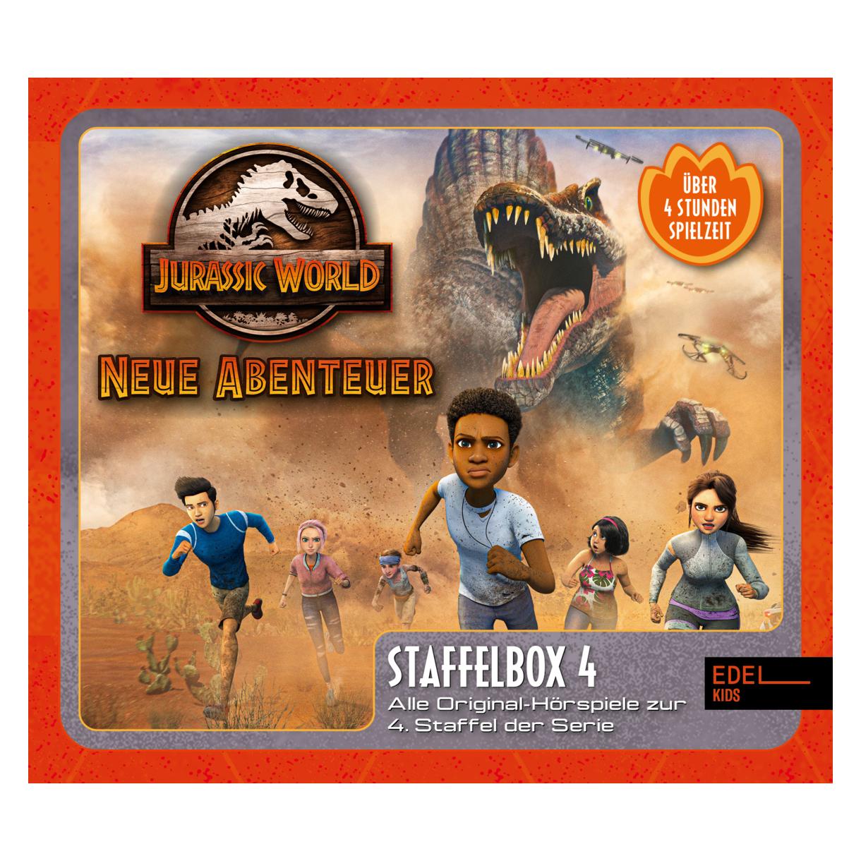 Edel:Kids Jurassic World - Neue Abenteuer Staffelbox 4 (F10-12) (Jurassic World - Neue Abenteuer) (0217472KID)