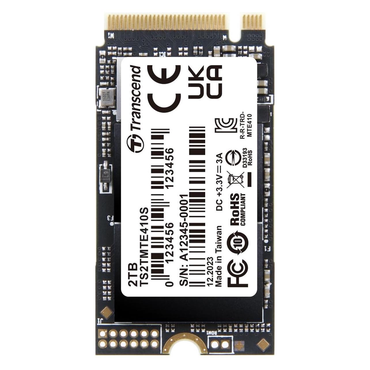 Transcend MTE410S (2000 GB, M.2) (TS2TMTE410S)