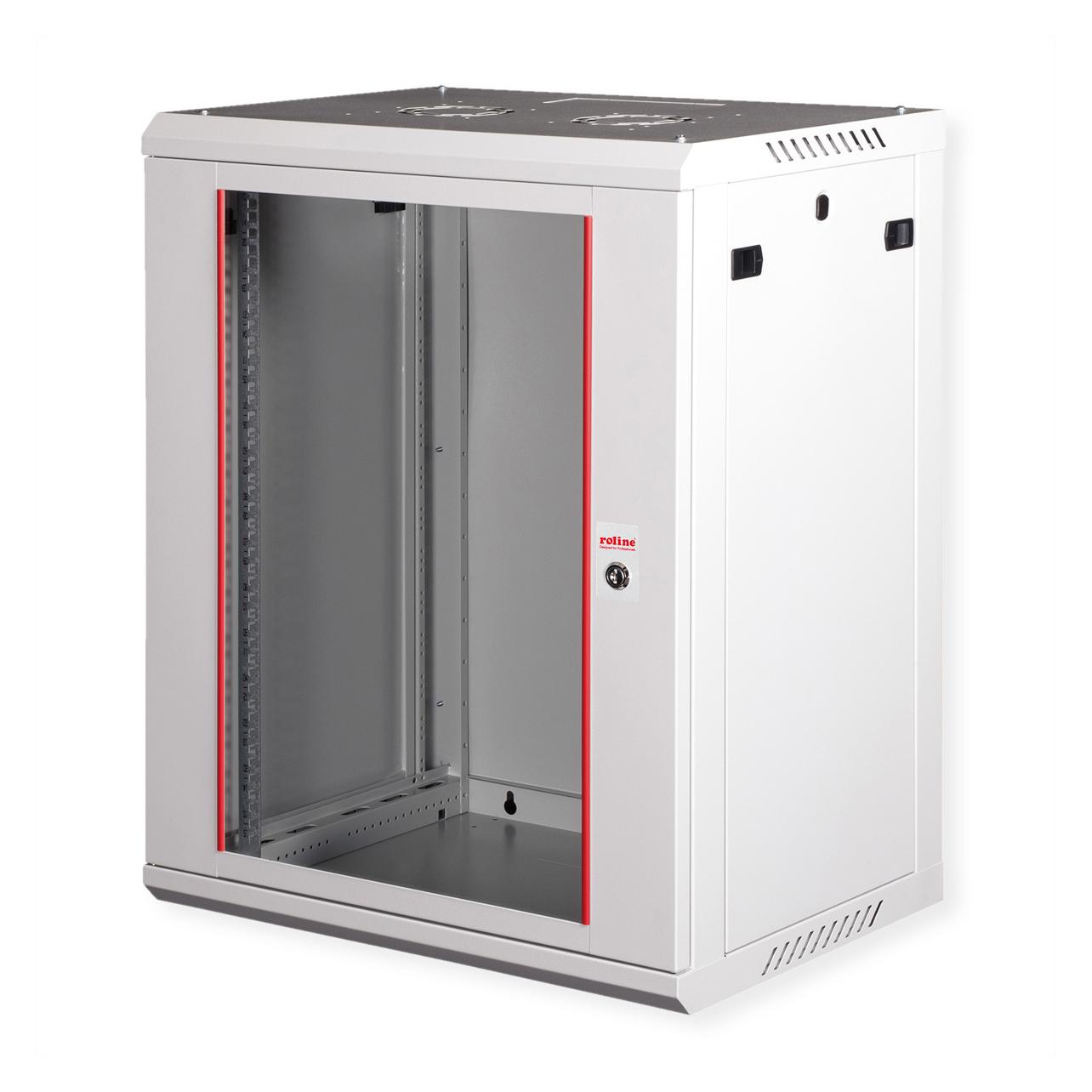 Roline 19-Zoll Wandgehäuse Basic Plus 18HE (18 HE, 19 Zoll Rack) (26.21.0127)