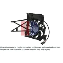 Lüfter Motorkühlung AKS DASIS 158063N für Opel Vectra B CC