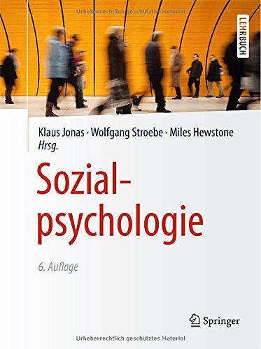 Klaus Jonas - Sozialpsychologie (Springer-Lehrbuch) - Preis vom 02.10.2026 23:42:20 h
