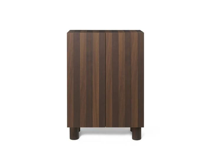 Ferm Living Post Schrank Oak rauchgrau, mit Türen