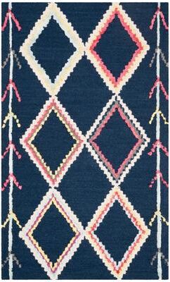 SAFAVIEH Handmade Bellagio Isa Boho Moroccan Wool Rug
