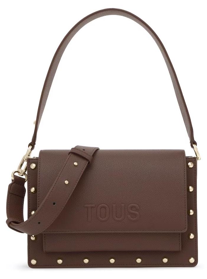 TOUS Audree Studs 2002375243 Umhängetasche, mittelgroß, Braun