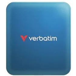 Verbatim Externe SSD-Festplatte »SnapBack« 2 TB blau blau, 6.2x0.8x7 cm
